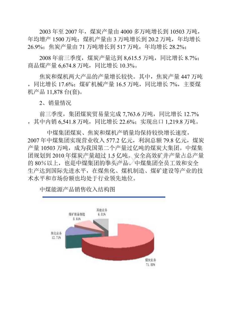 中煤集团产品分析.docx_第3页