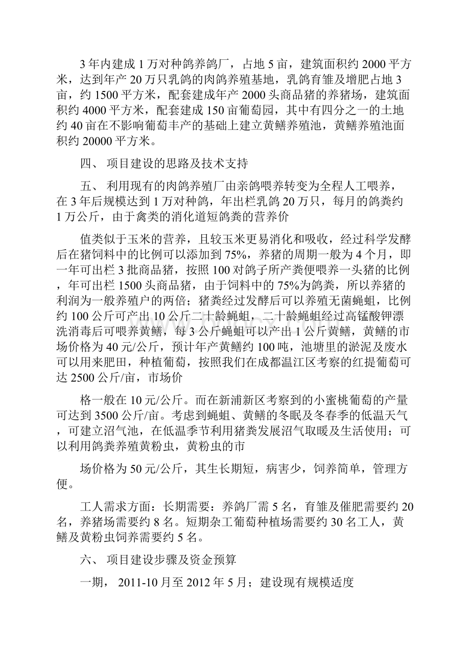 肉鸽生态养殖场综合建设项目可行性研究报告书.docx_第2页