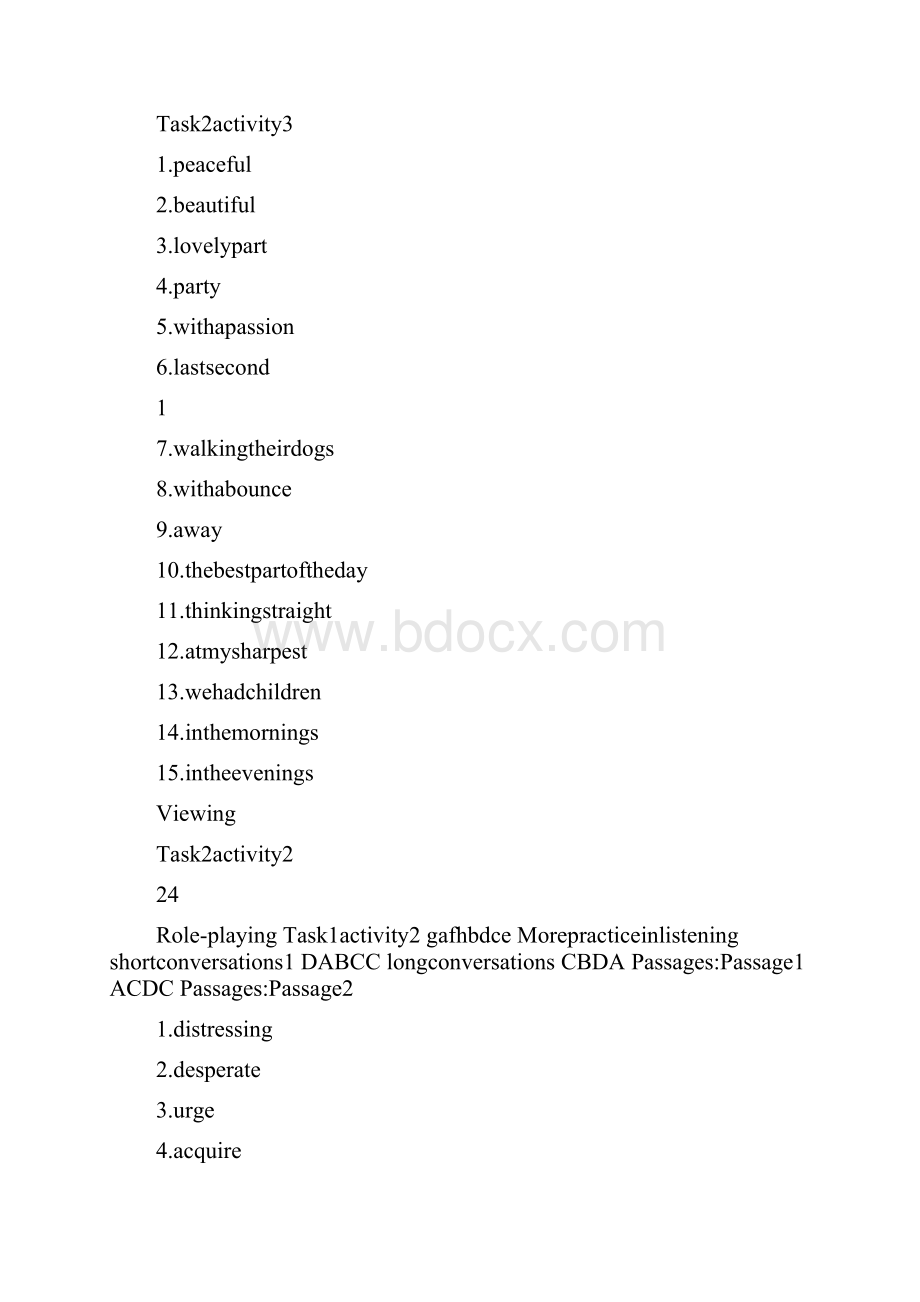 新视野大学英语视听说第三版第4册答案.docx_第2页