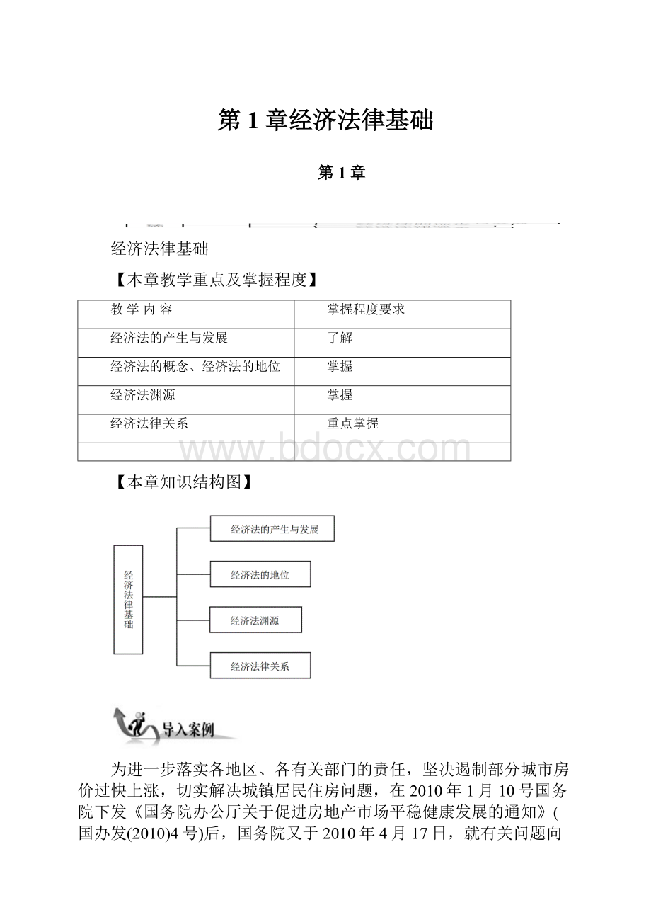 第1章经济法律基础.docx