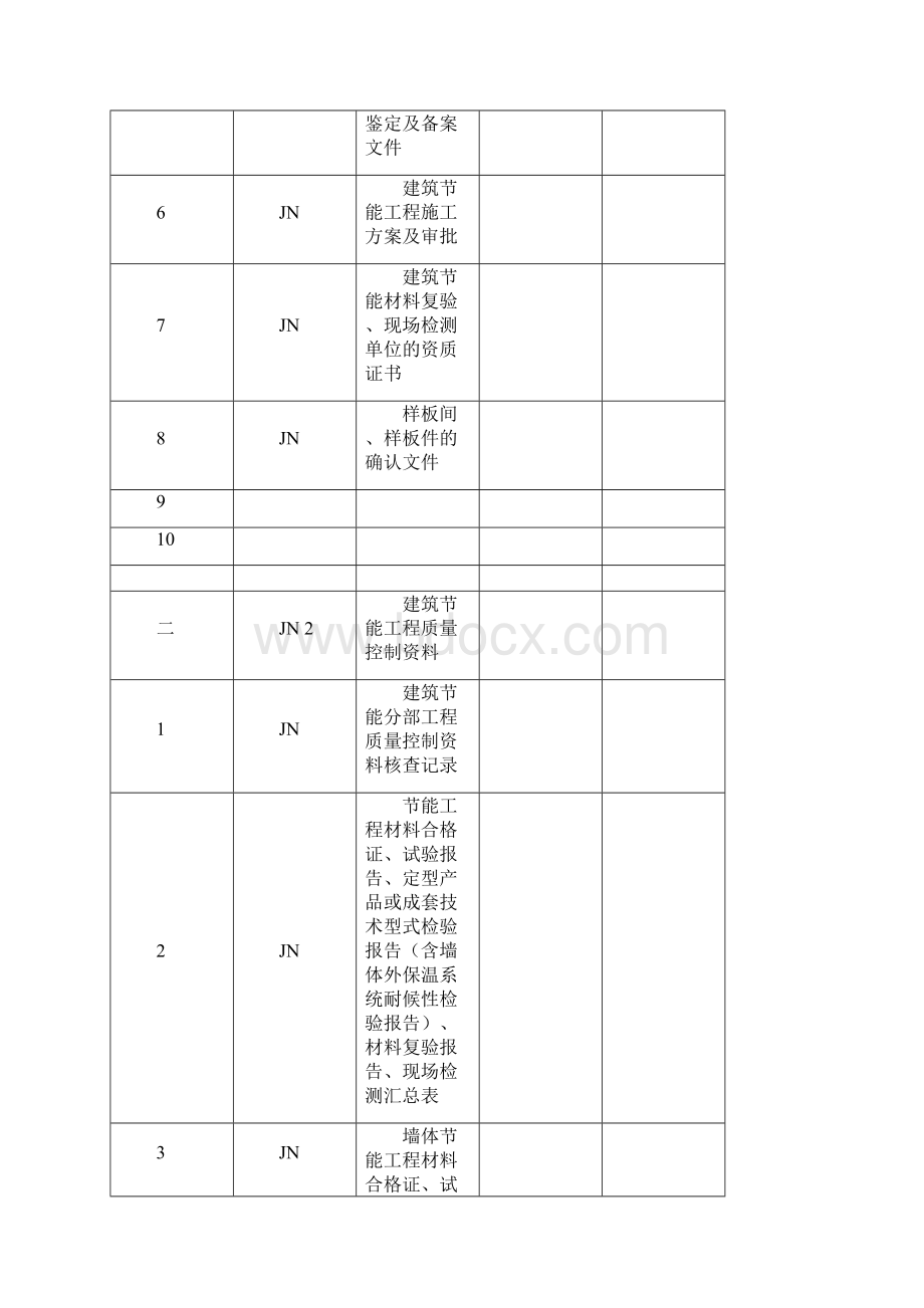 节能验收表格.docx_第2页