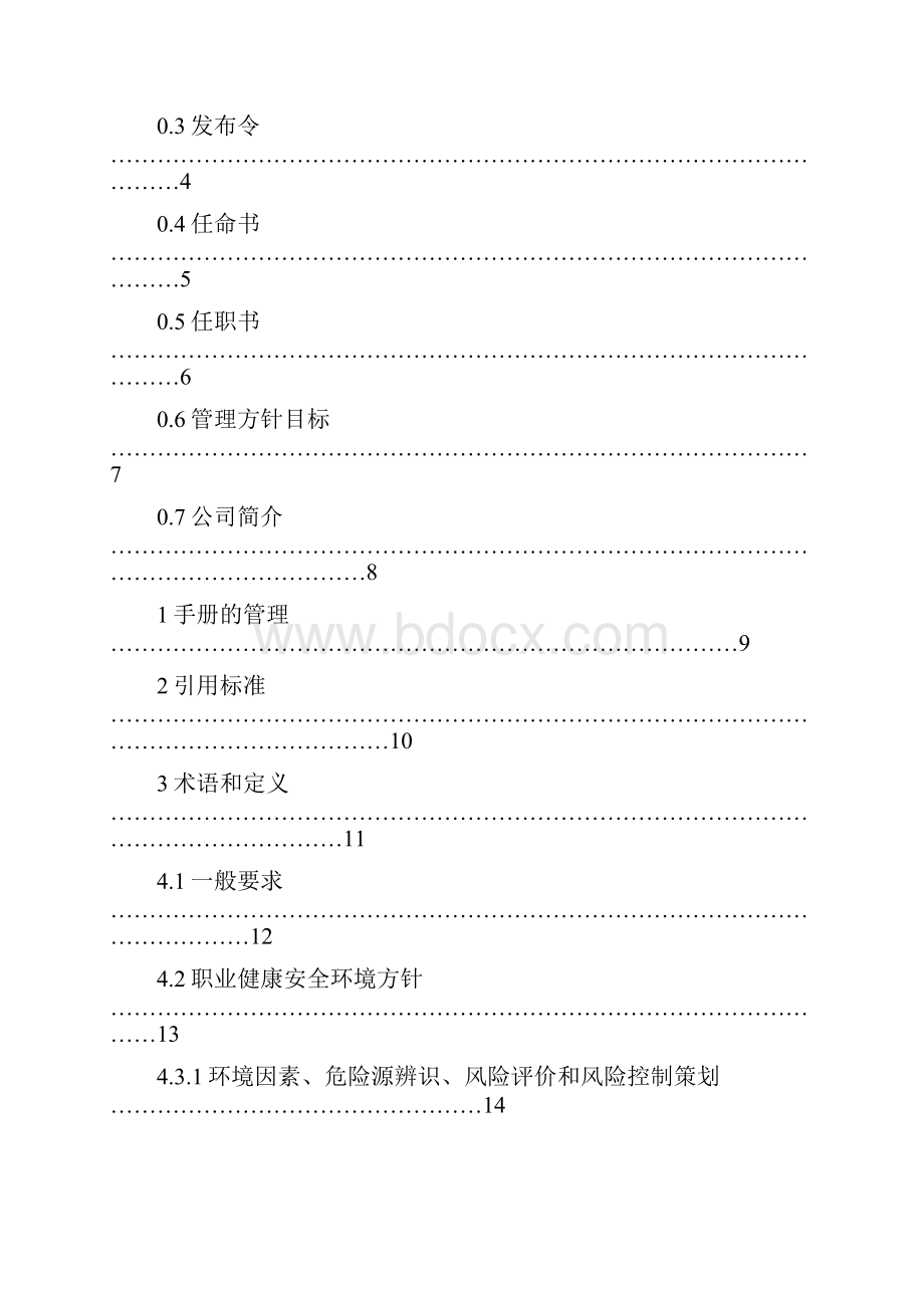 职业健康安全环境管理手册.docx_第2页