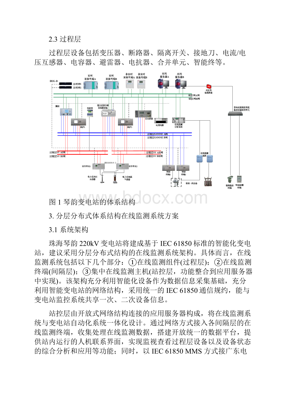 220kV琴韵变电站智能化建设方案剖析.docx_第3页