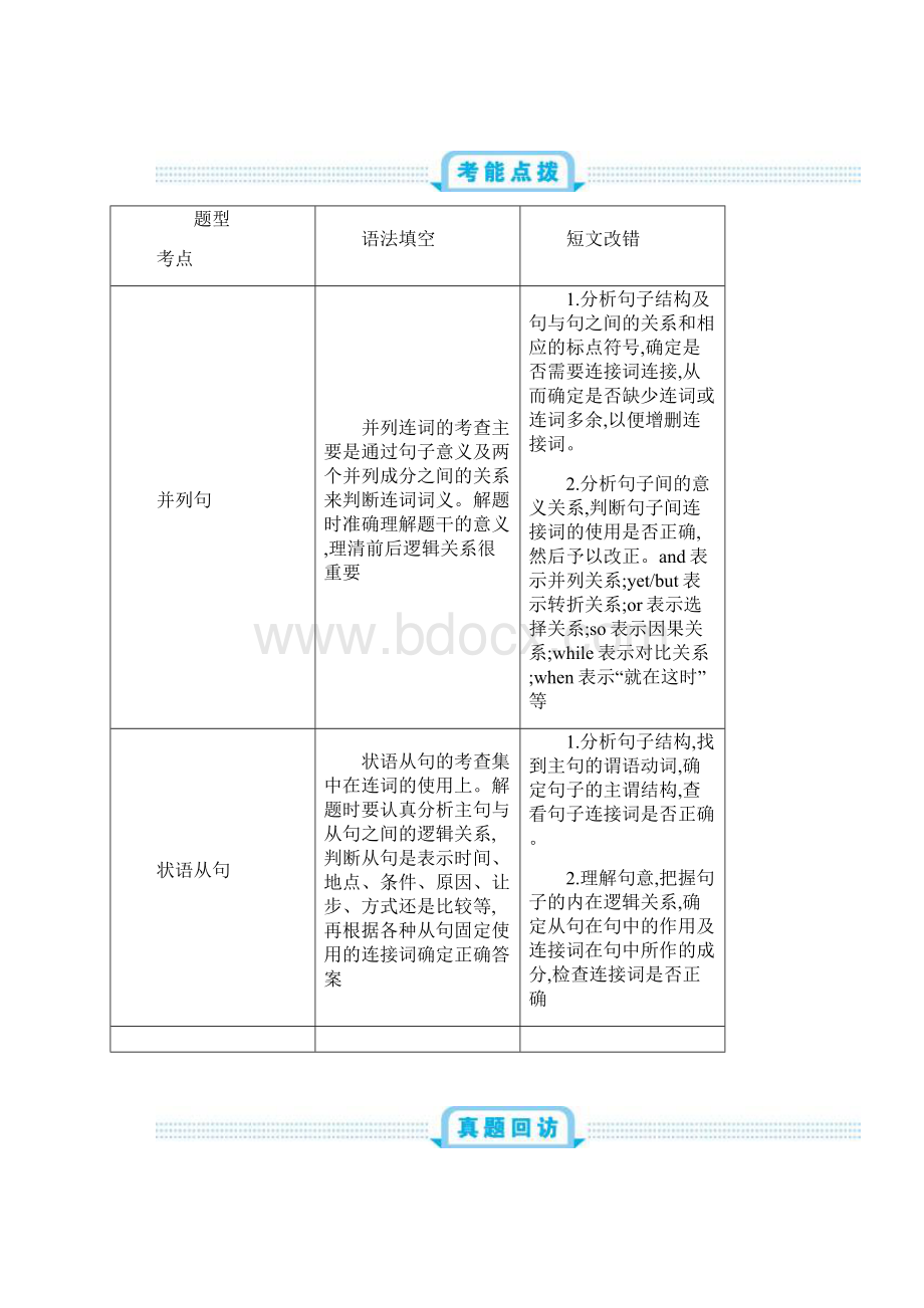 届新高考新考案人教版语法点拨并列句和状语从句.docx_第2页