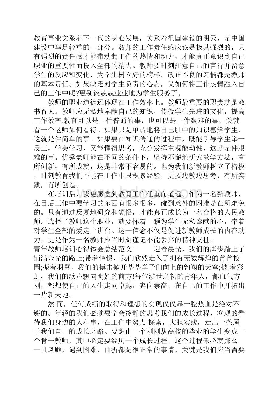 青年教师培训心得体会总结.docx_第2页