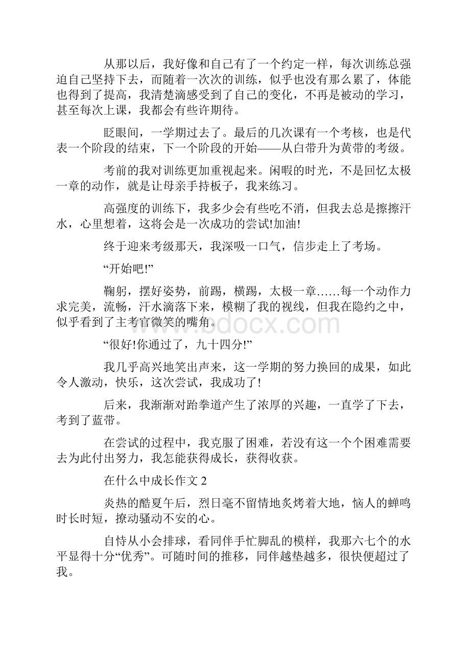 初一作文在什么中成长800字.docx_第2页