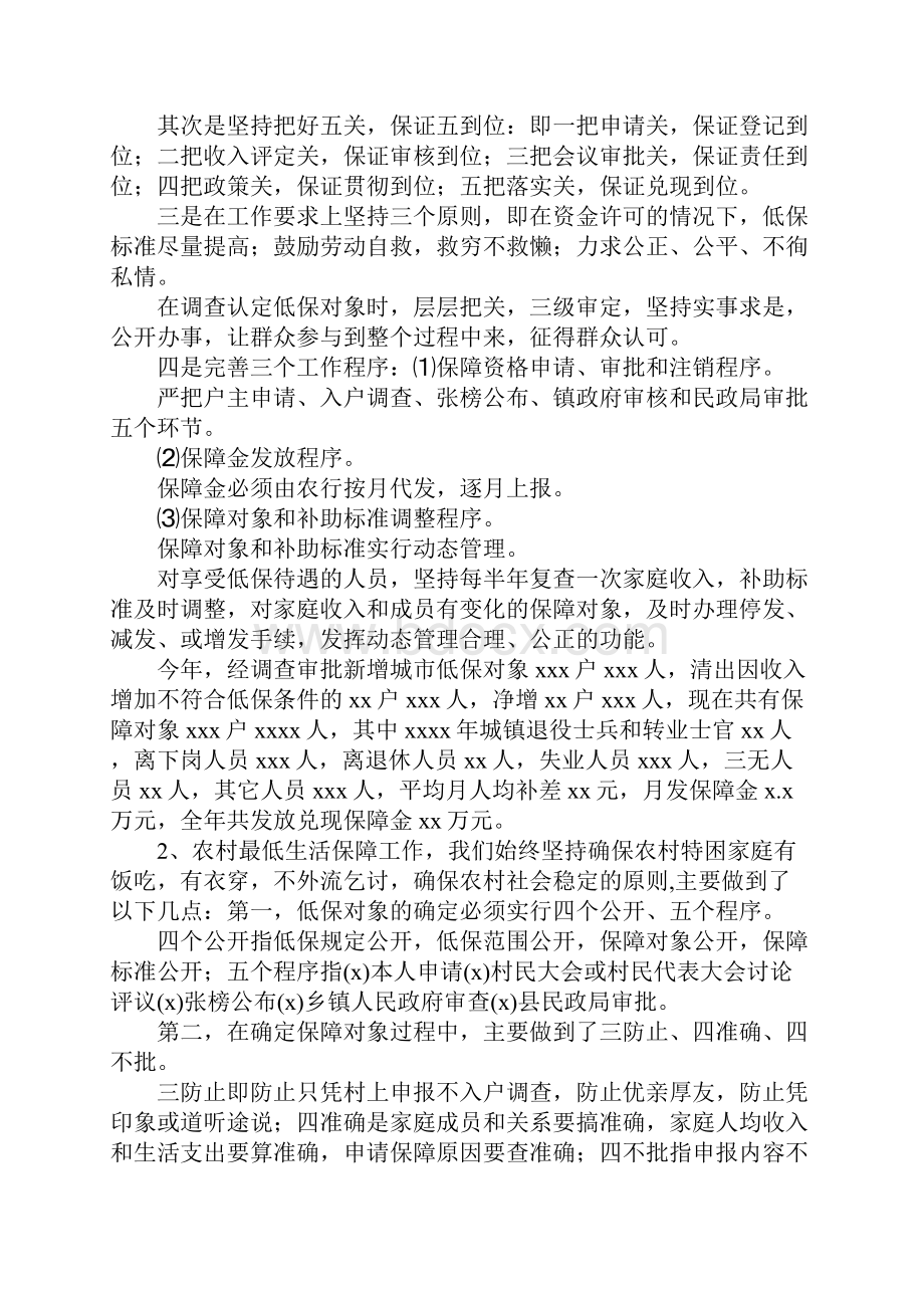 民政工作总结.docx_第2页