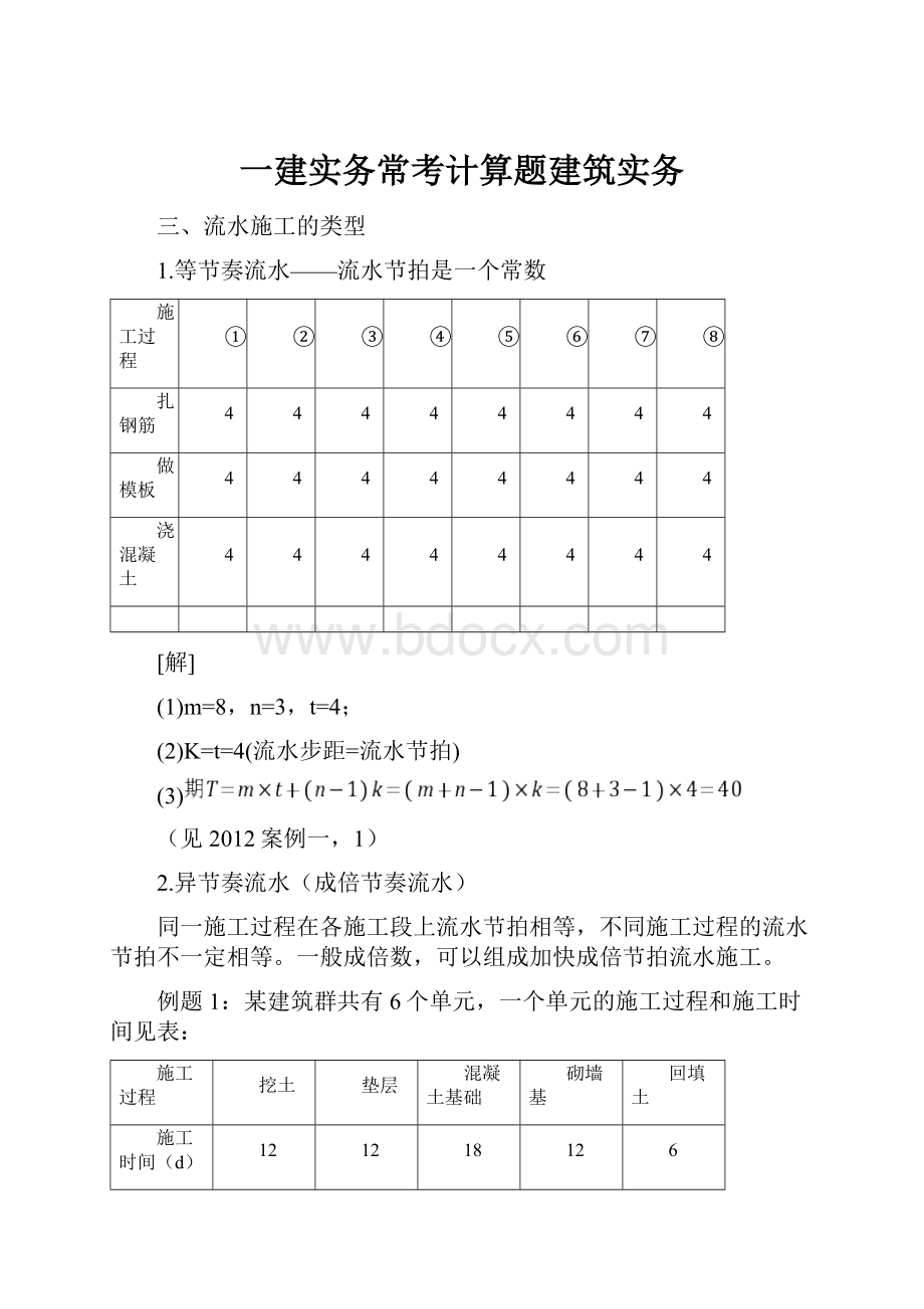 一建实务常考计算题建筑实务.docx_第1页