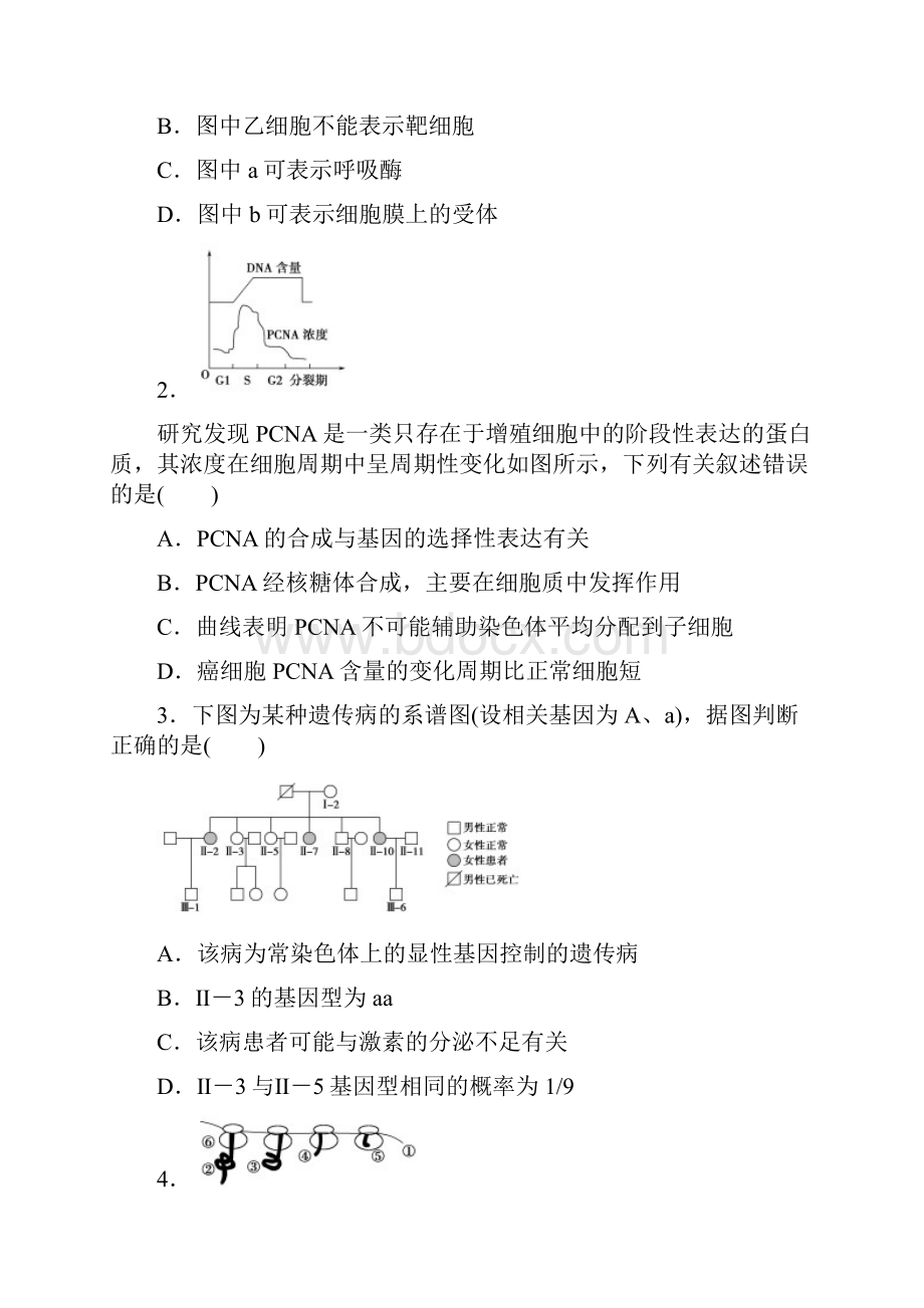 高考理综模拟卷一.docx_第2页