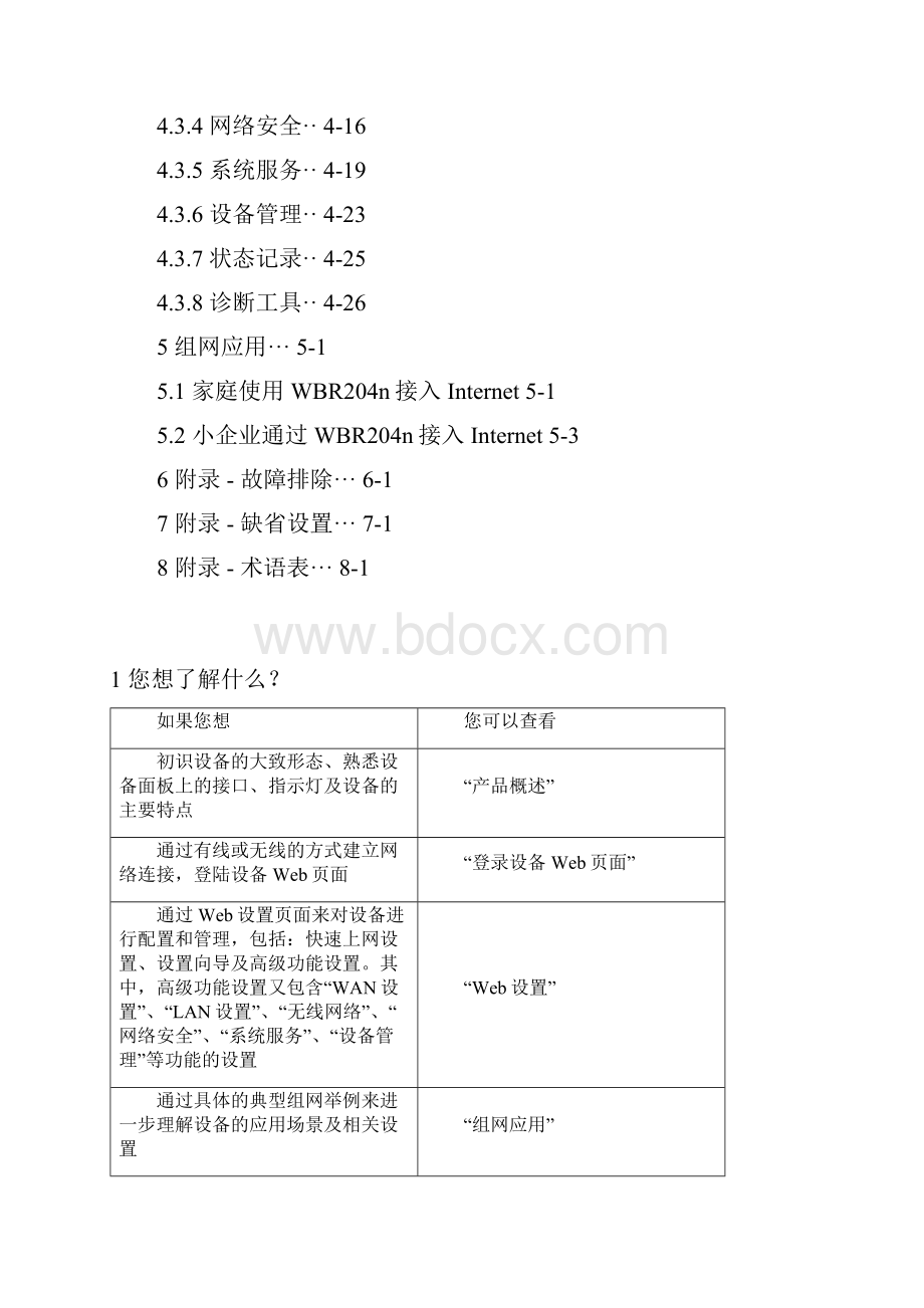 Aolynk WBR204n 300M 无线宽带路由器 用户手册.docx_第2页