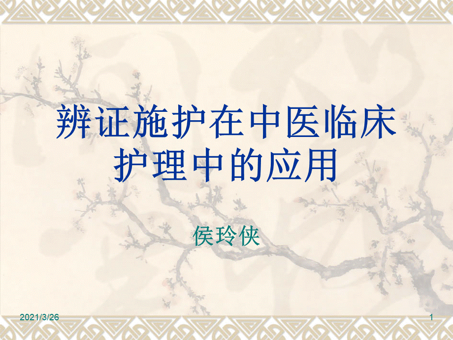 《中医辨证施护》PPT课件.ppt_第1页