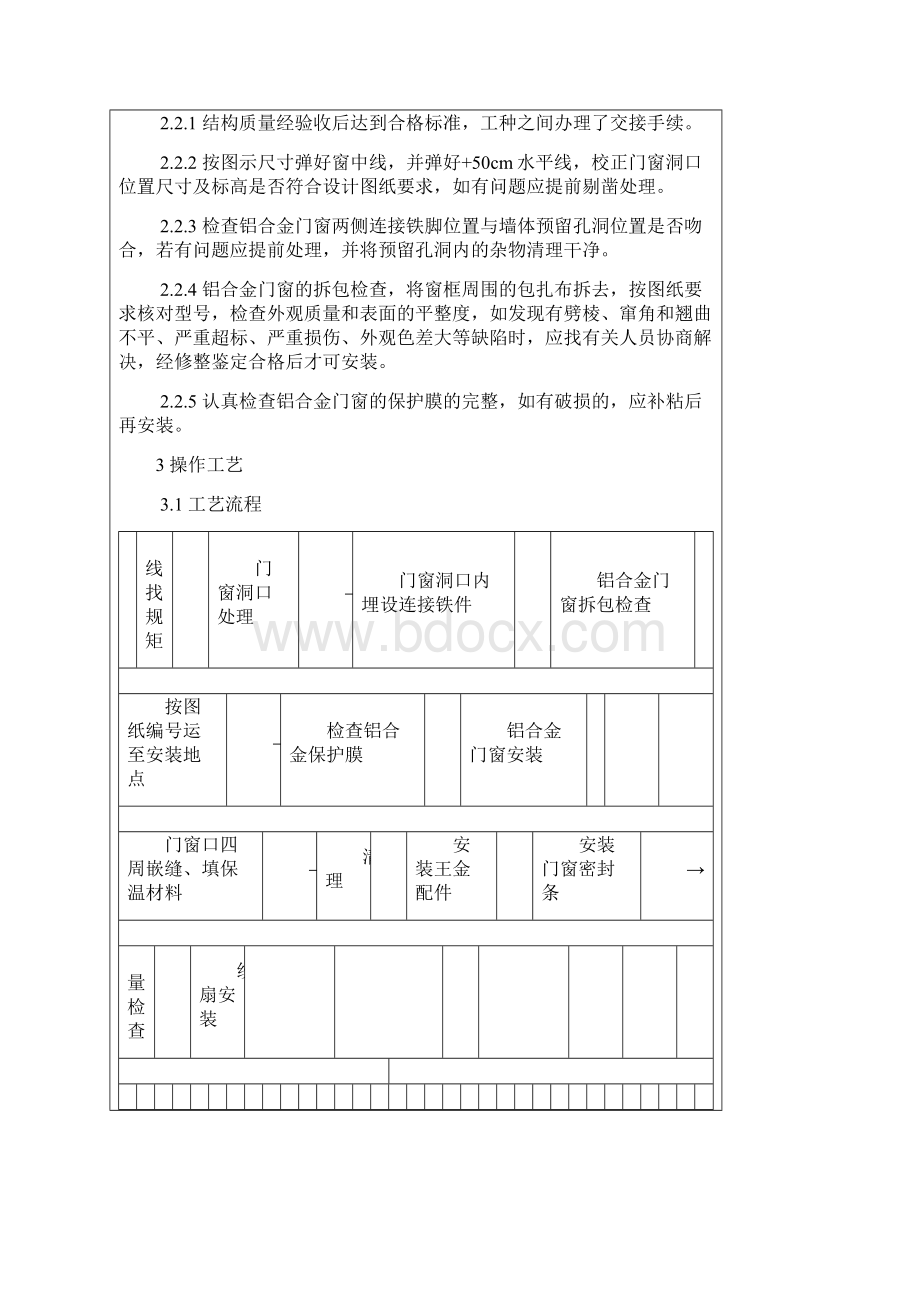 铝合金门窗安装技术交底.docx_第2页