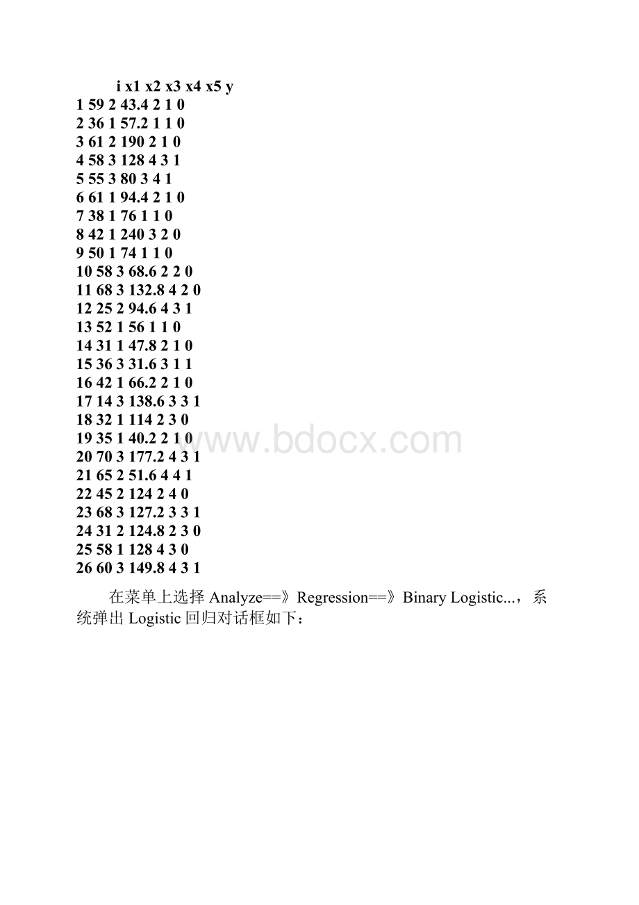 SPSS 分享分类资料的Logistic回归分析.docx_第2页