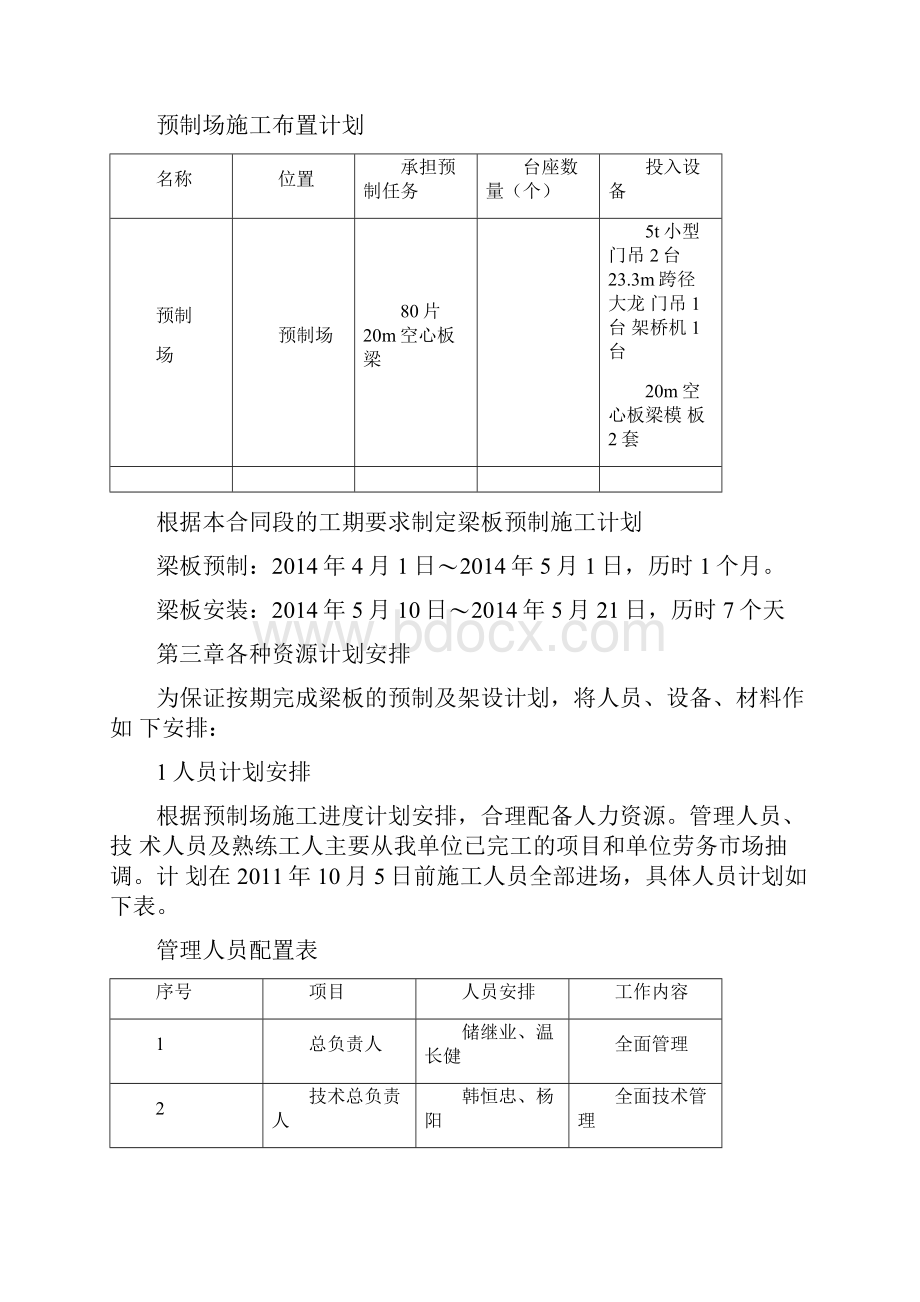 梁板预制及安装施工方案.docx_第3页