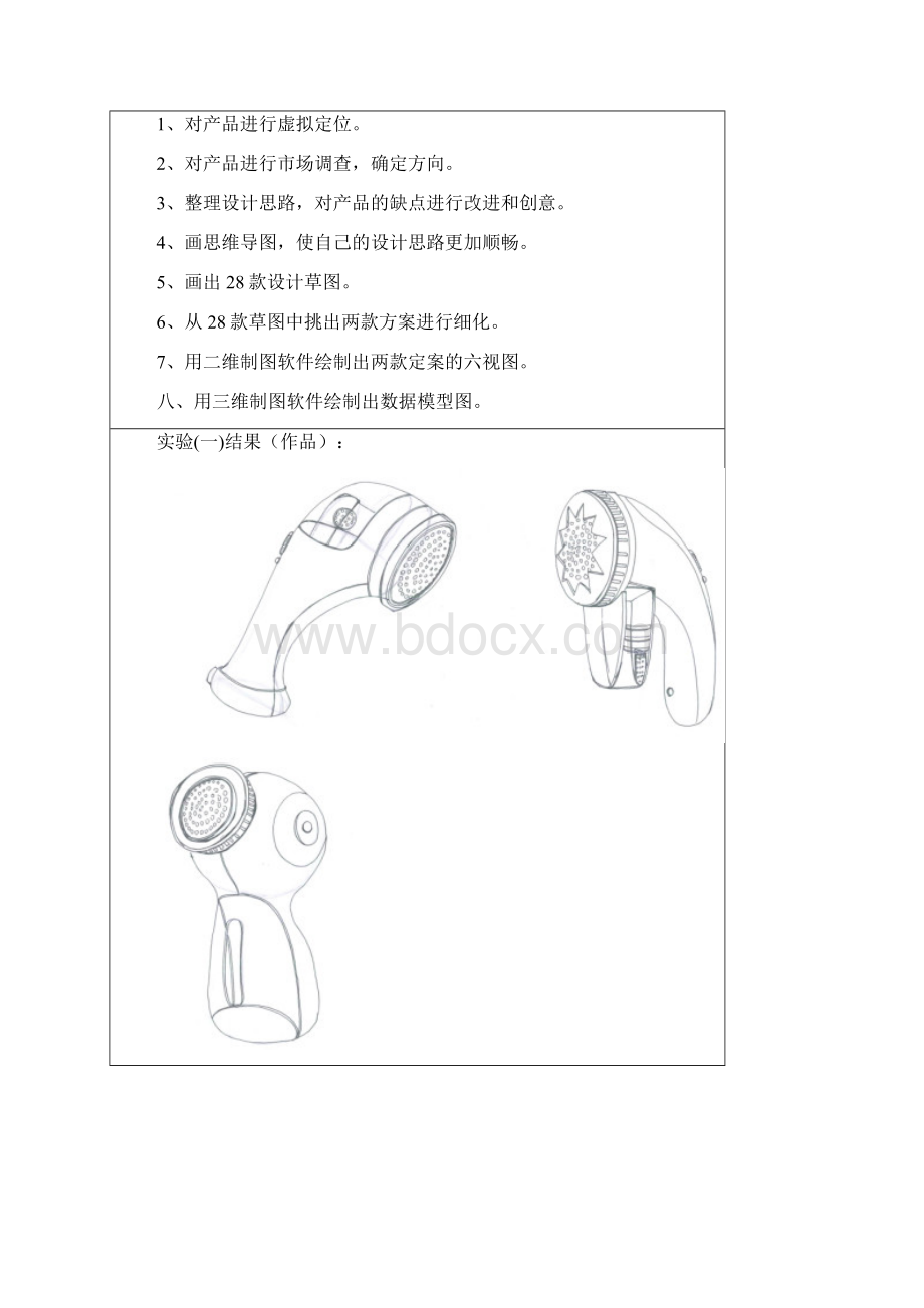 产品设计一实验报告表艺术.docx_第2页