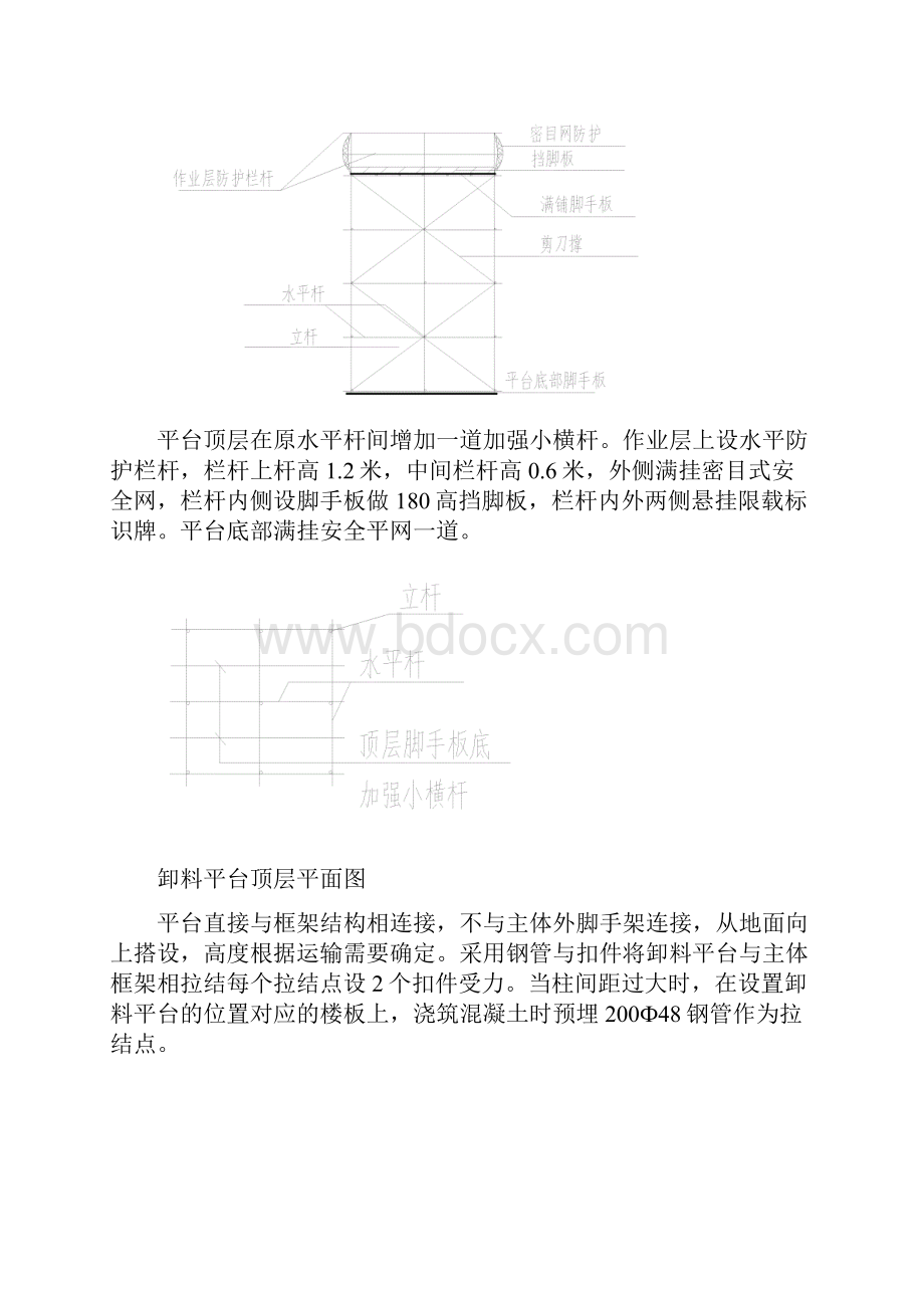 落地式卸料平台施工方案1.docx_第2页