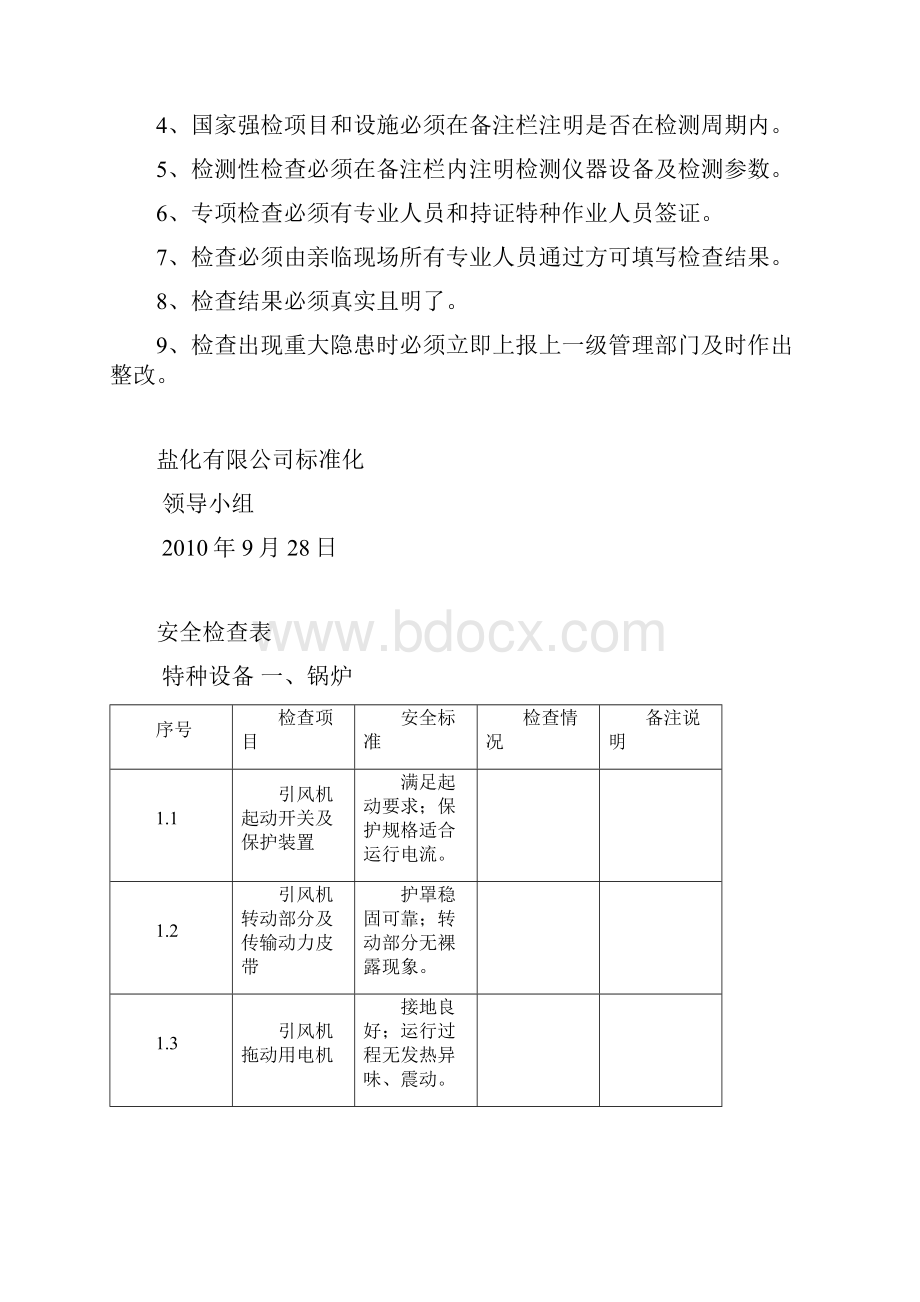 化工行业综合安全检查表.docx_第2页