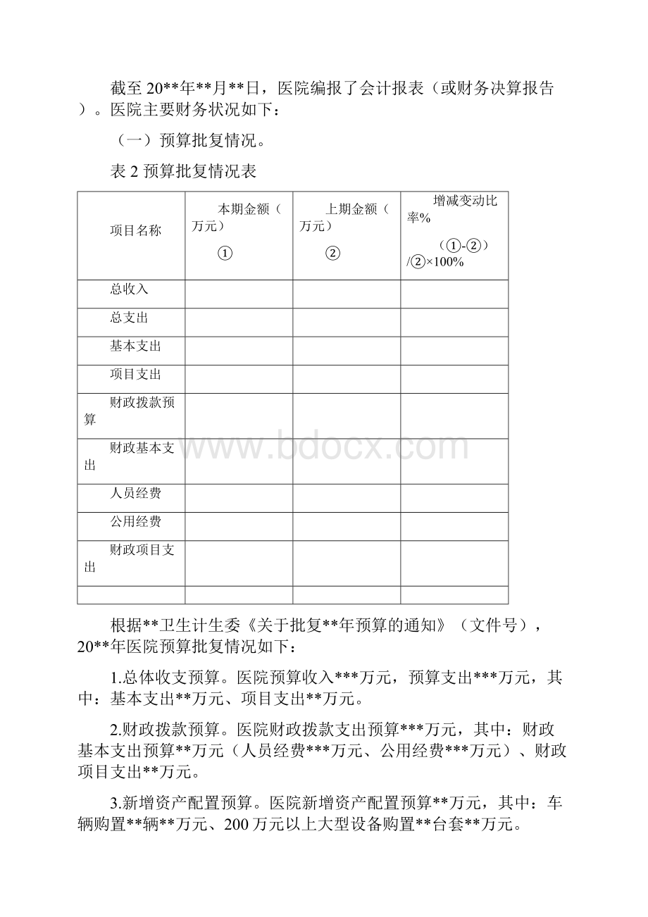 公立医院 财务分析报告.docx_第3页