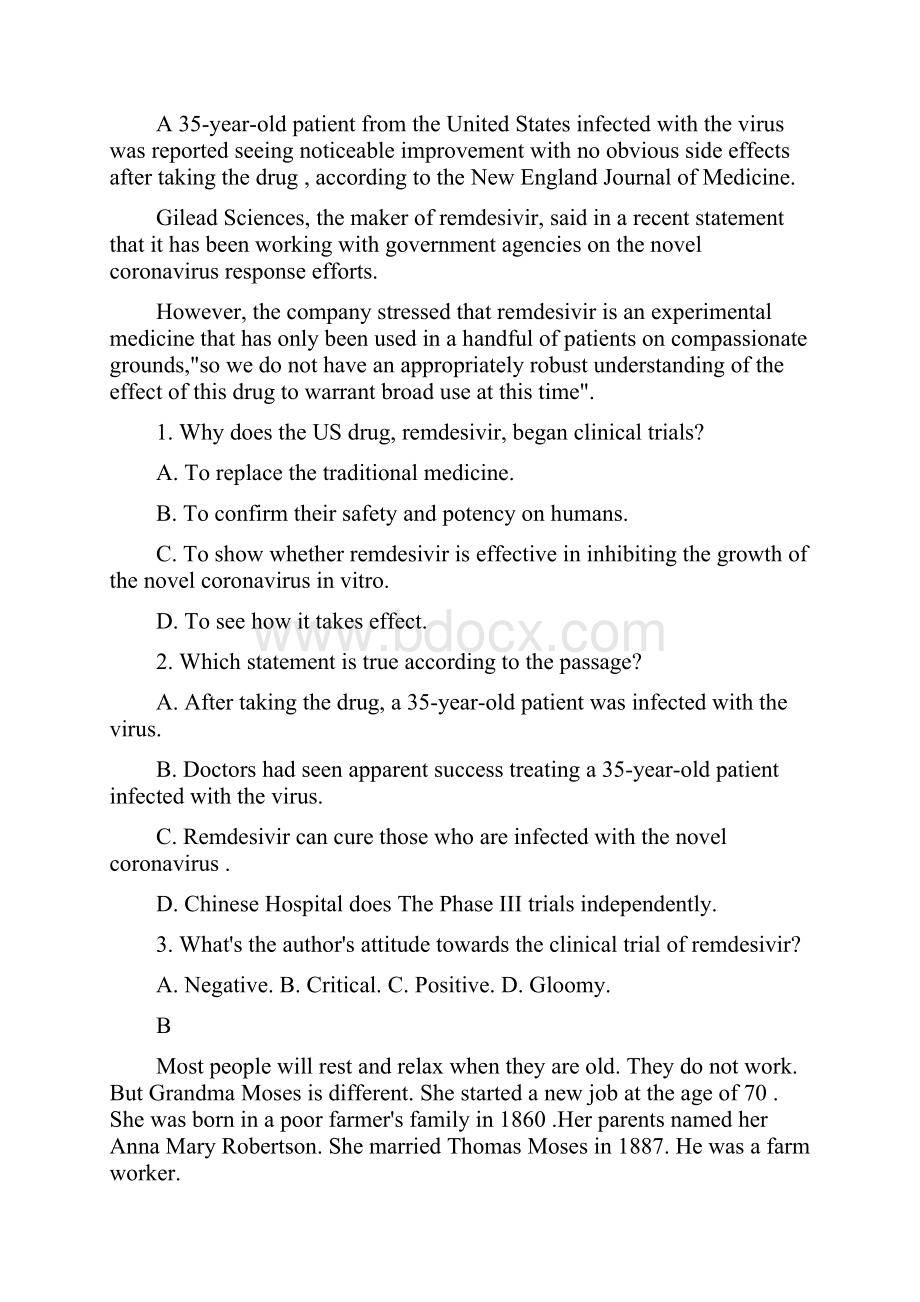 新人教英语必修一Welcome Unit能力提升达标卷学生版.docx_第2页