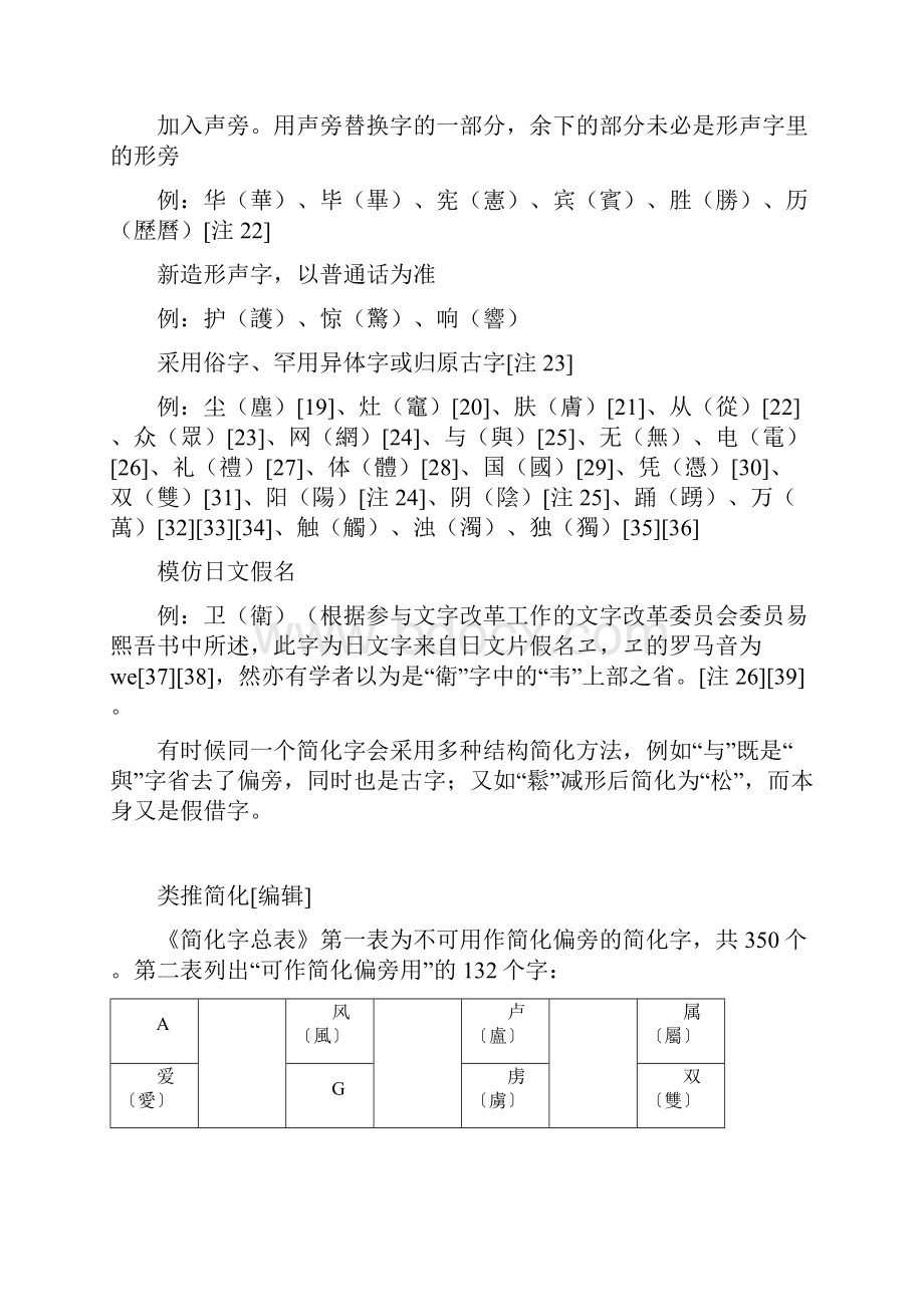 楷体版 繁体字的简化方法归类.docx_第3页