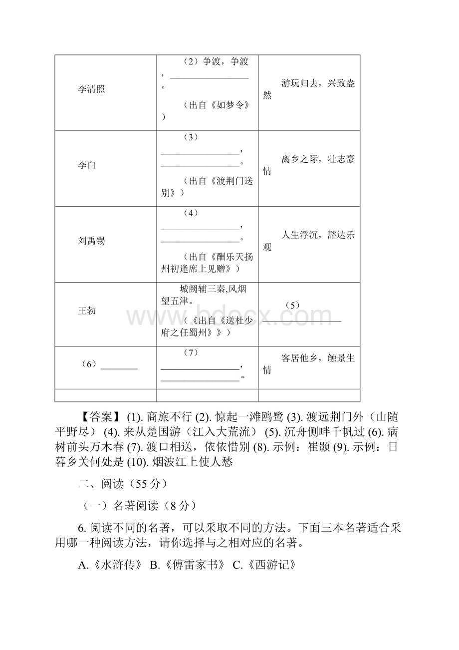 浙江省杭州市萧山区中考一模语文试题.docx_第3页