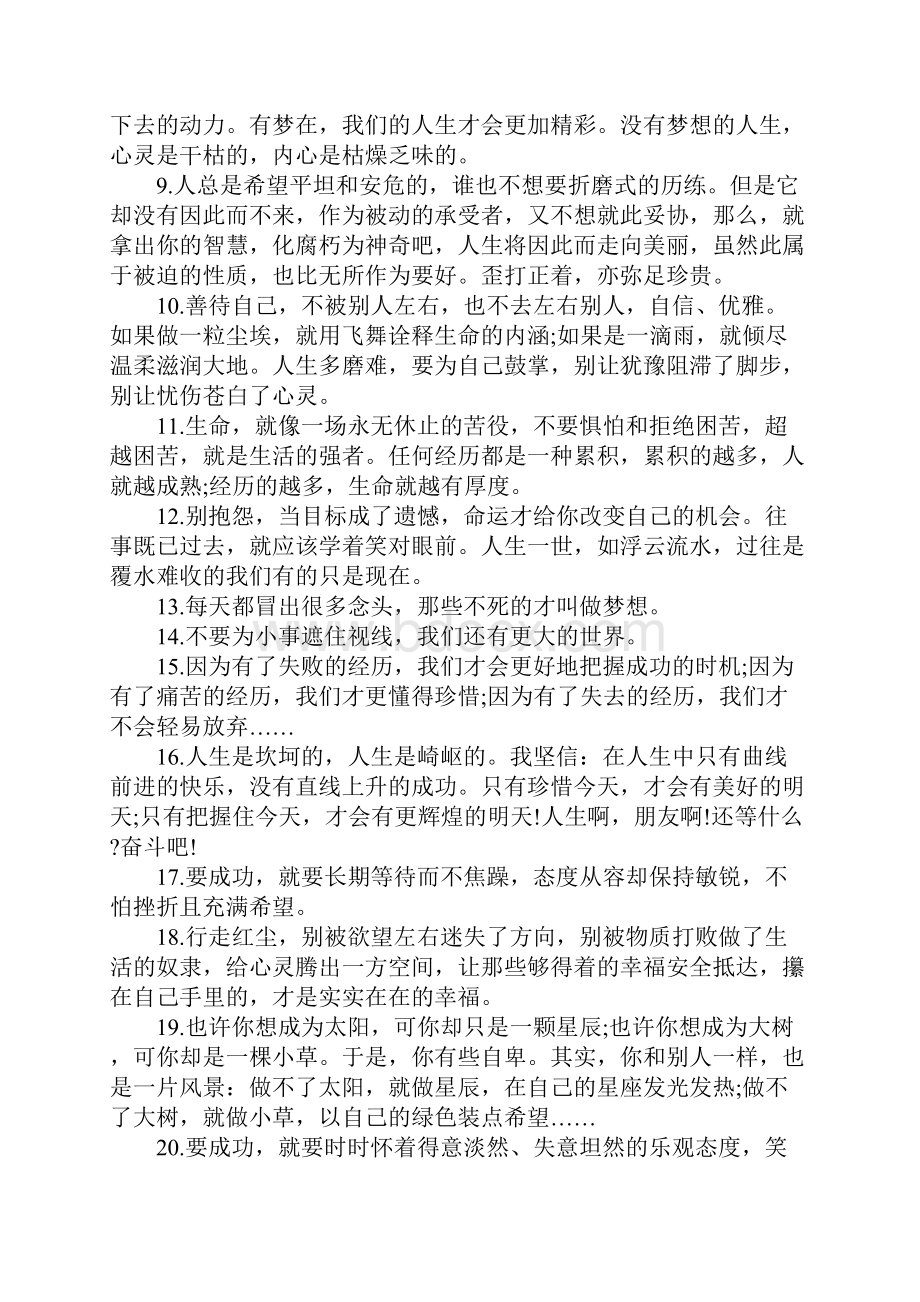 工作正能量的句子经典语录.docx_第2页