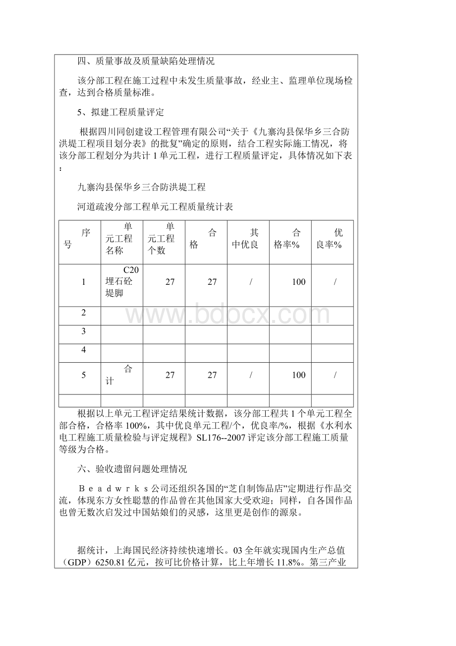 河道疏浚工程分部工程验收汇编.docx_第2页