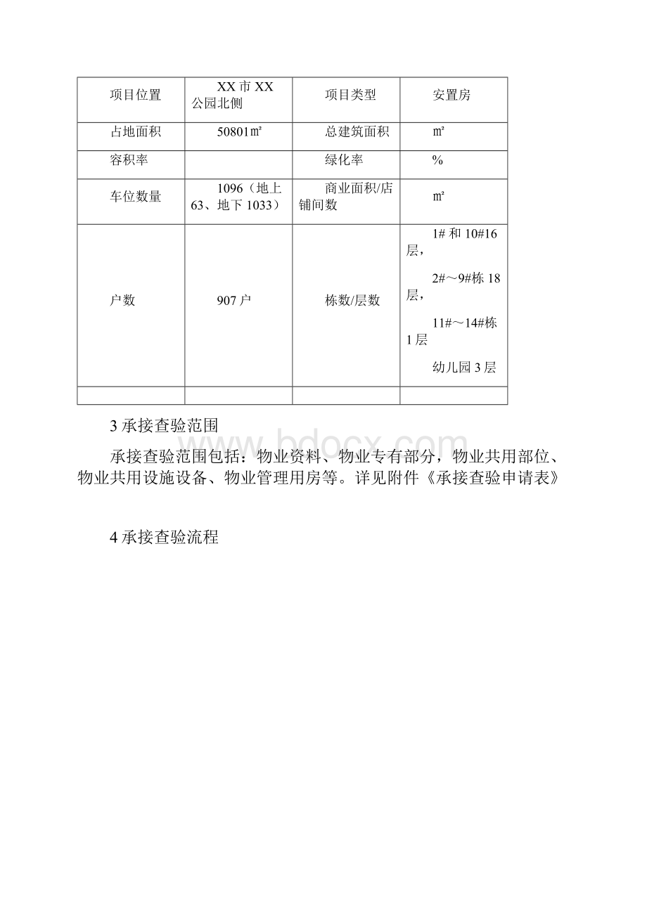 物业小区承接查验实施方案版.docx_第3页