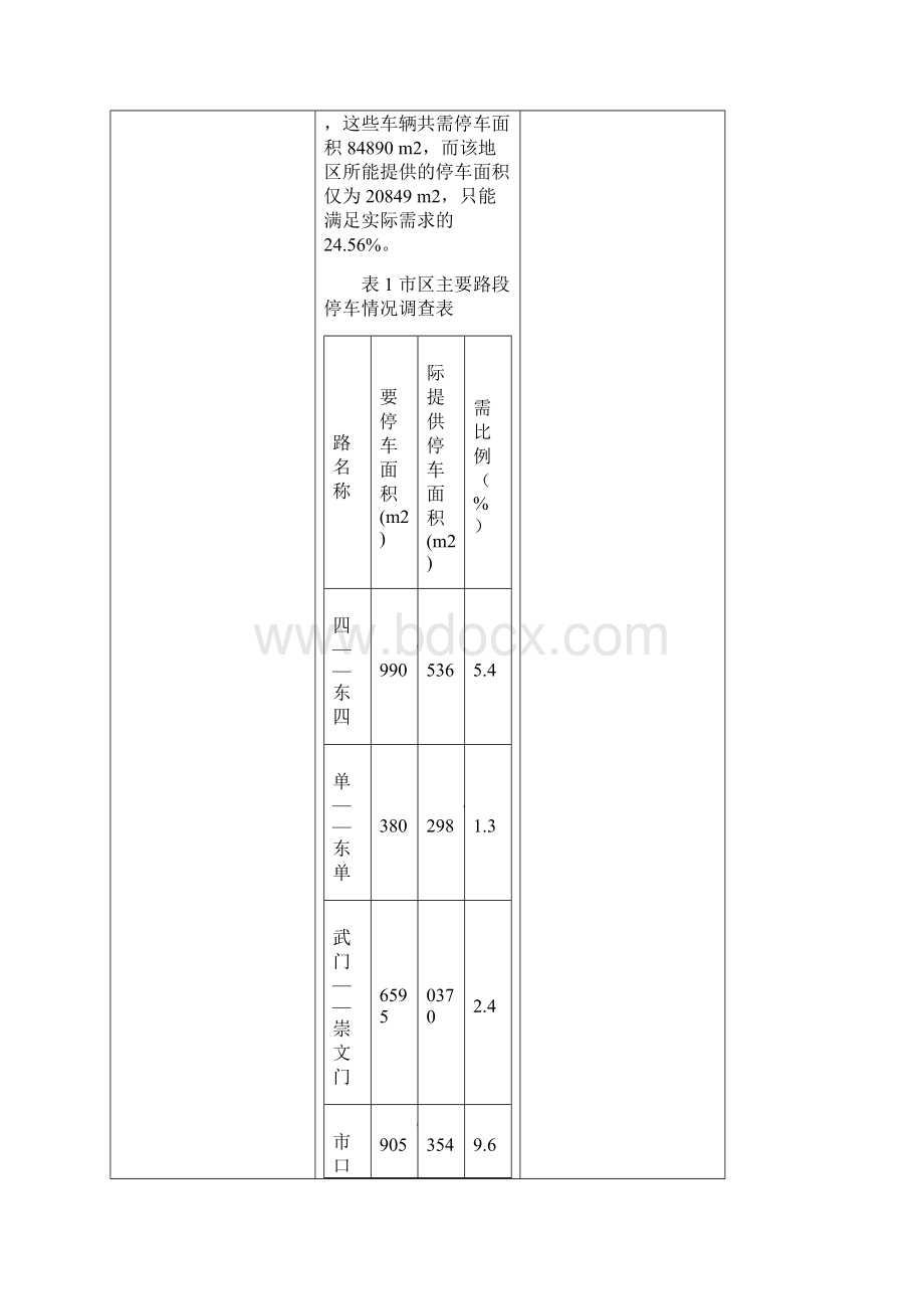 北京市停车问题的现状研究分析与对策.docx_第3页