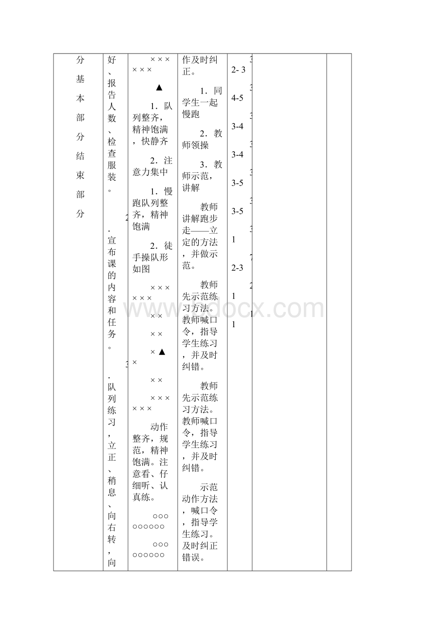 基本体操跑步走2课时靳旭芳.docx_第3页