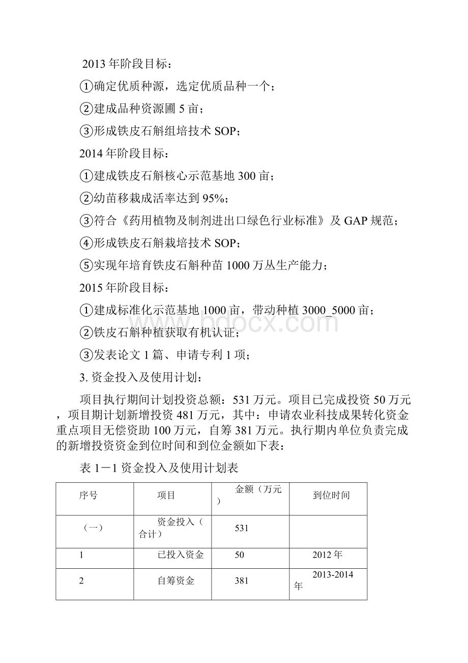 铁皮石斛育苗工厂化生产与仿野生栽培可行性研究报告.docx_第3页