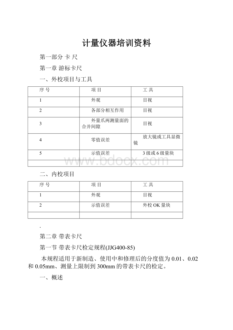 计量仪器培训资料.docx