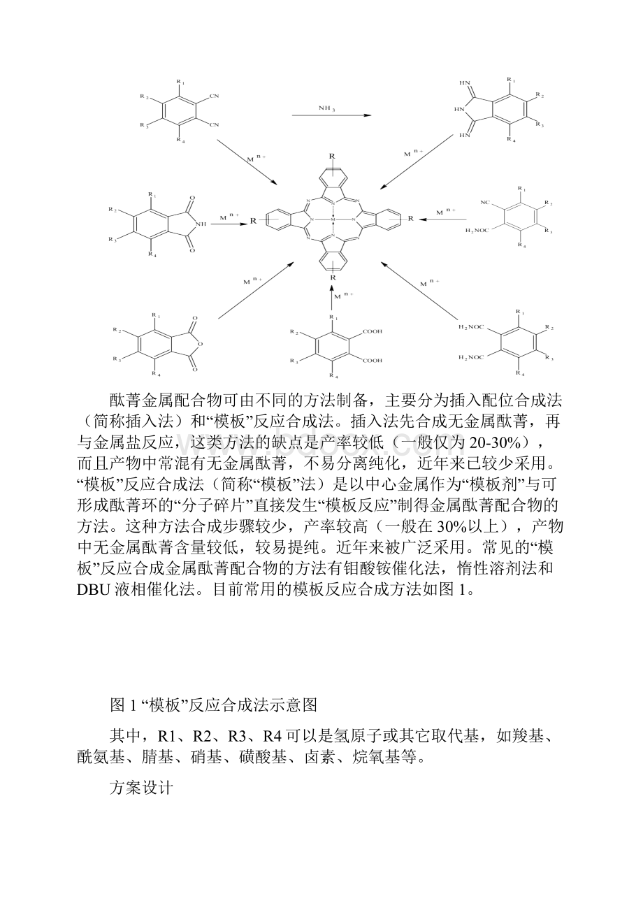 酞菁金属配合物的合成及其光物理性质测定最终版.docx_第3页