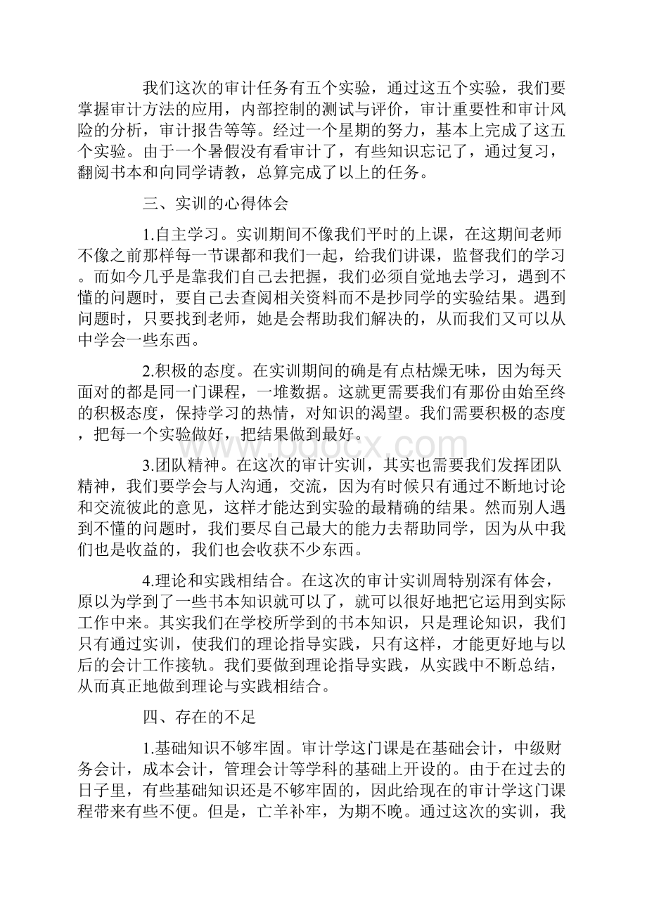 审计实习工作总结.docx_第3页