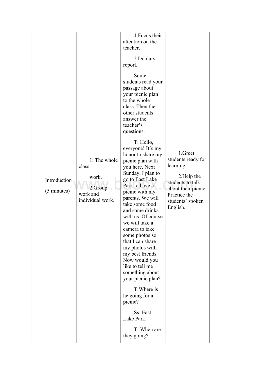 仁爱版初中英语七年级上册Unit 4Topic 2 Would you like to cook with usD优质课教案.docx_第3页