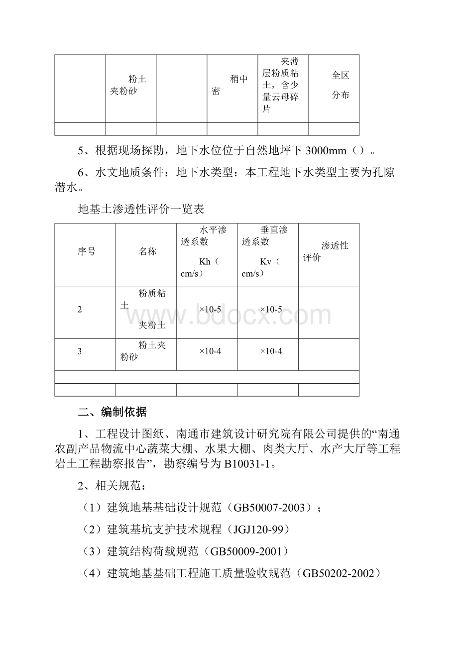 农副产品物流中心二期基坑方案.docx_第3页