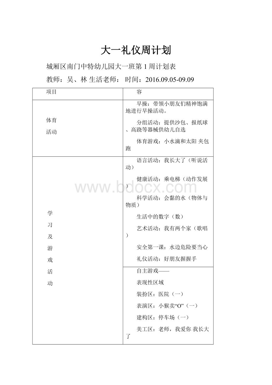 大一礼仪周计划.docx_第1页