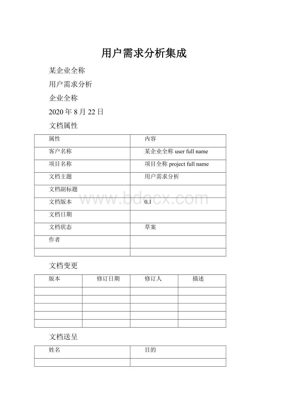 用户需求分析集成.docx_第1页