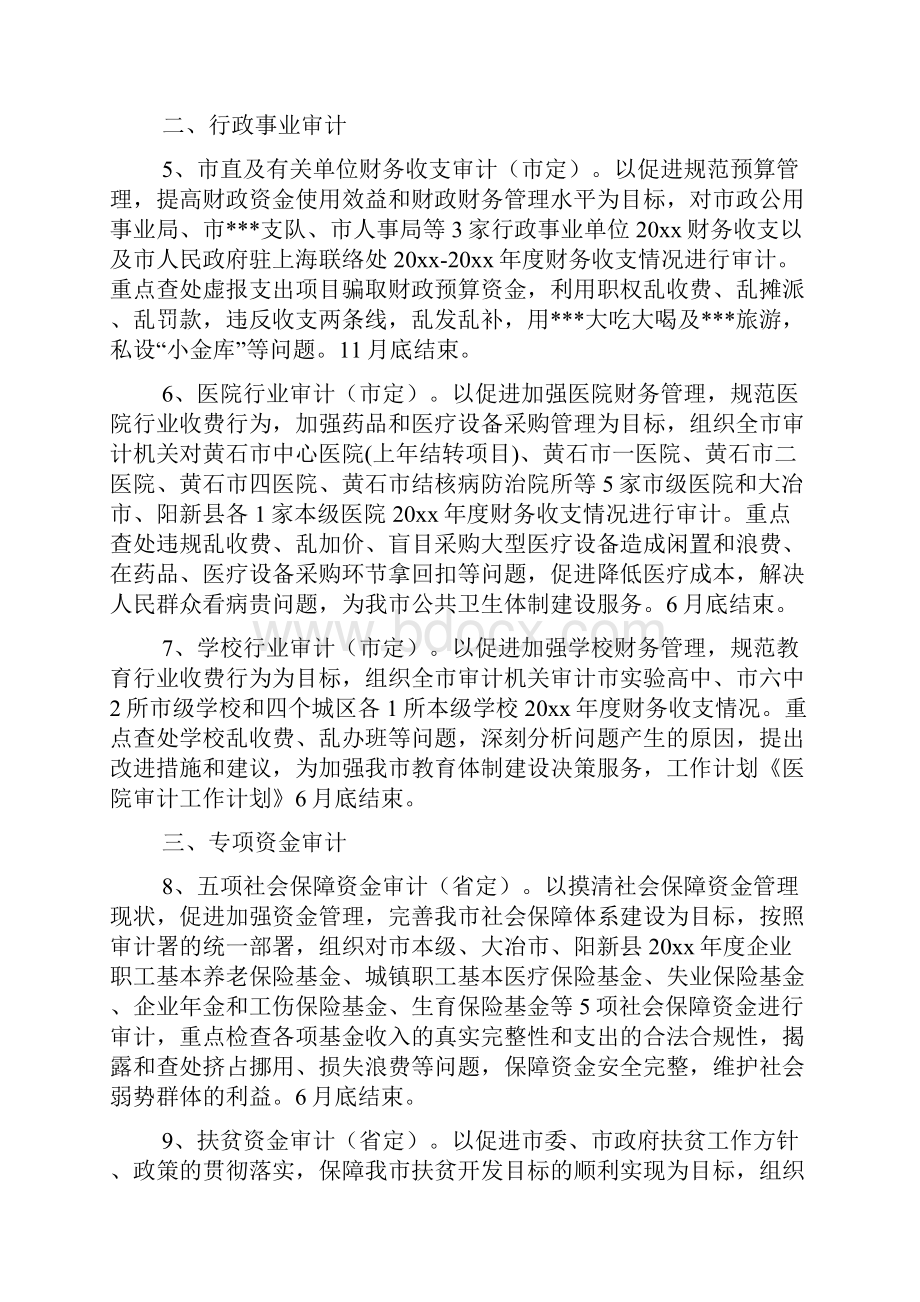 内部审计工作计划表范文三篇.docx_第2页