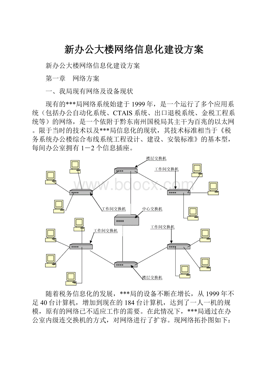 新办公大楼网络信息化建设方案.docx