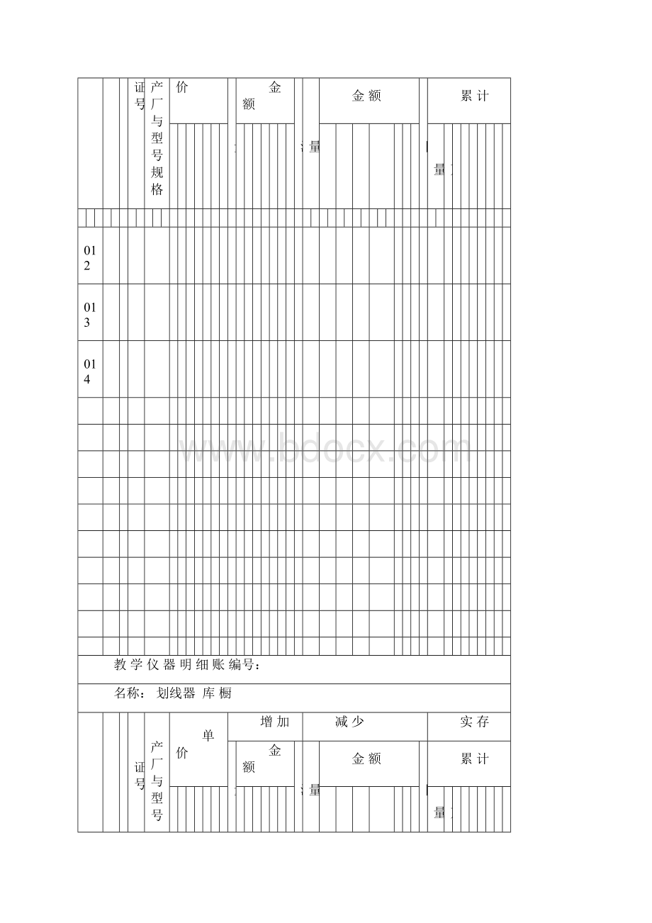 教 学 仪 器 明 细 账.docx_第3页