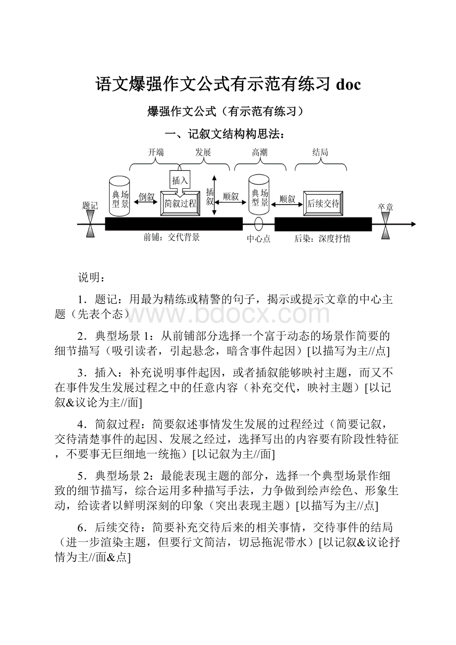 语文爆强作文公式有示范有练习doc.docx_第1页