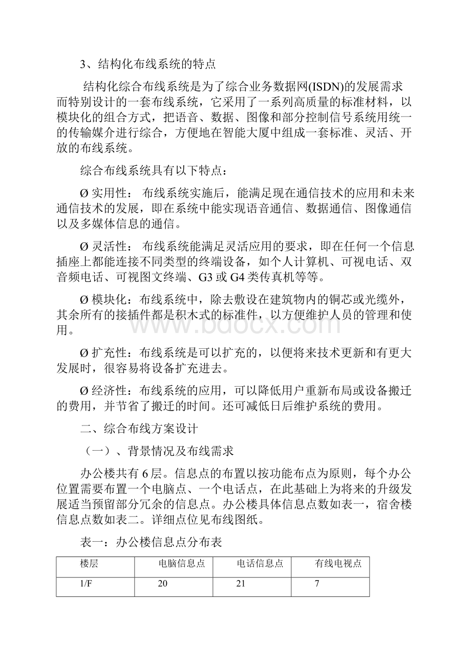 办公楼弱电系统设计方案.docx_第3页