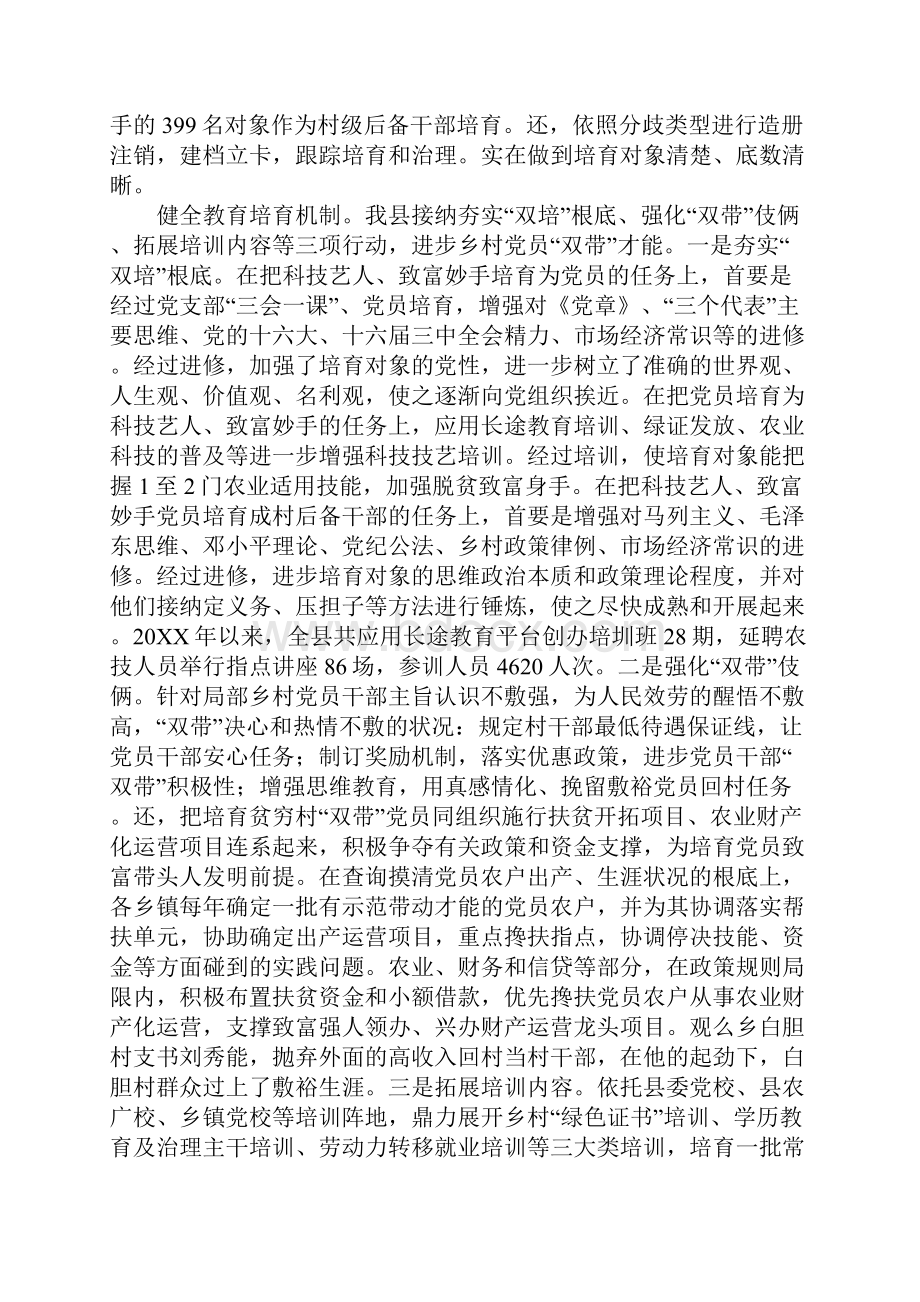 党员双带能力培训经验交流.docx_第2页