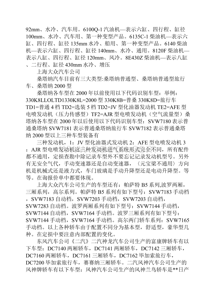 桑塔纳品牌型号查询.docx_第3页