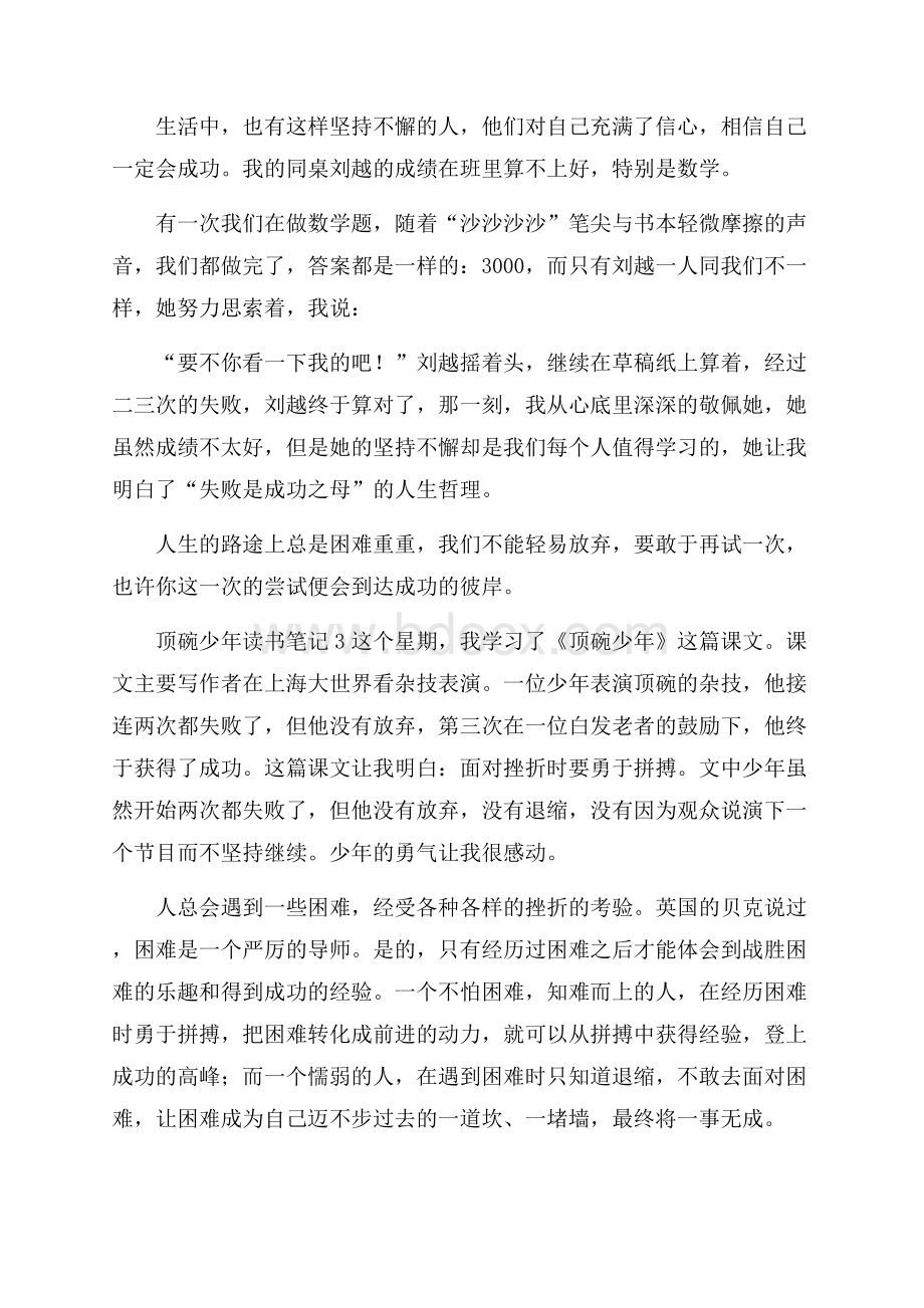 顶碗少年读书笔记.docx_第2页