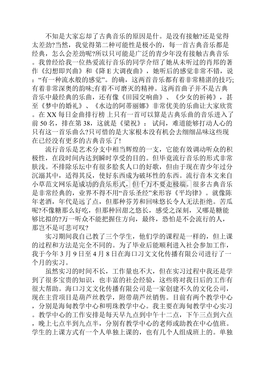 音乐暑假实践报告.docx_第3页