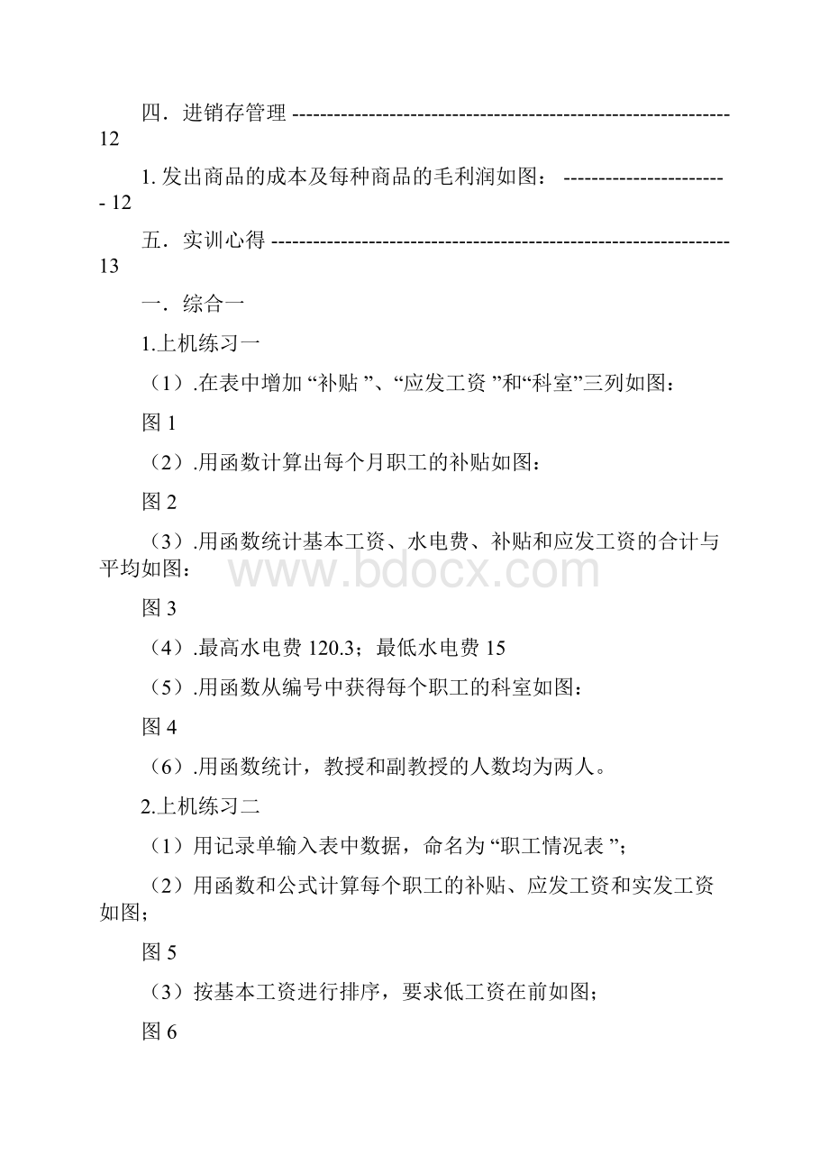 计算机网络实训报告Excel在财务管理中的应用1.docx_第2页