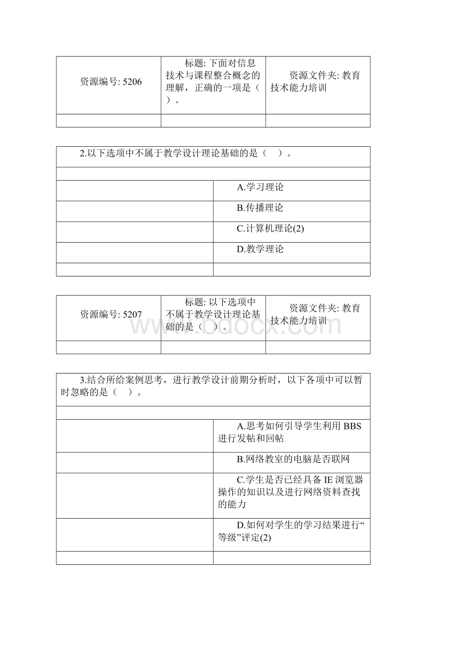 信息技术在线考试题及答案.docx_第2页