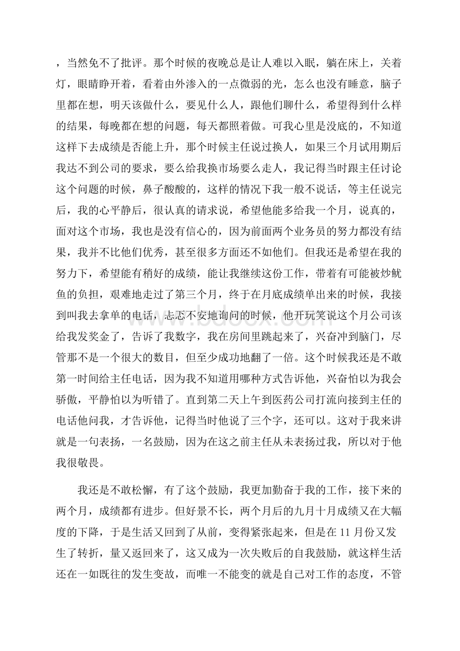 企业销售经营业务工作总结.docx_第2页